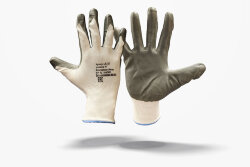 Перчатки рабочие LF231 нейлоновые с нитриловым покрытием